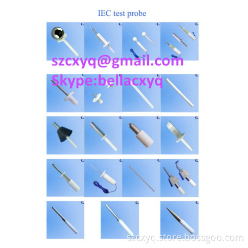 IEC61032 UL Test Probes IEC IP Access Test Probe Kit